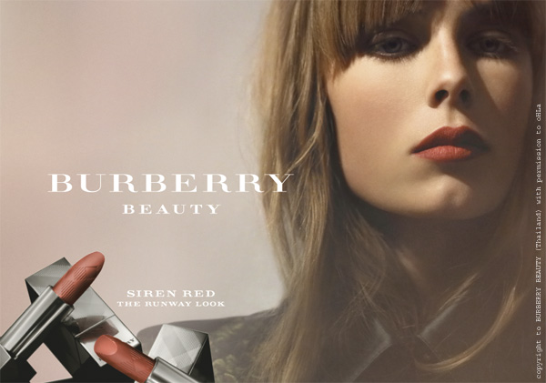 burberry beauty at the burberry prorsum ss13 poster 3