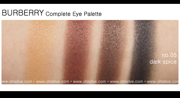 BURBERRY Complete Eye Paletteno.5 - dark spice
