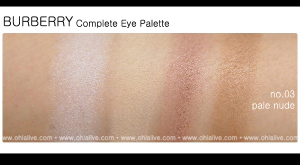 BURBERRY Complete Eye Paletteno.3 - pale nude