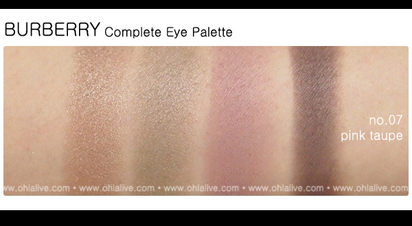BURBERRY Complete Eye Paletteno.7 - pink taupe