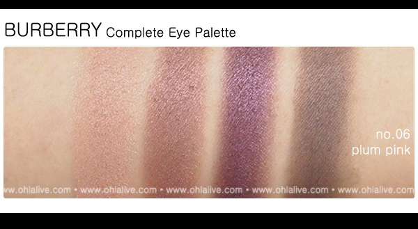 BURBERRY Complete Eye Paletteno.6 - plum pink