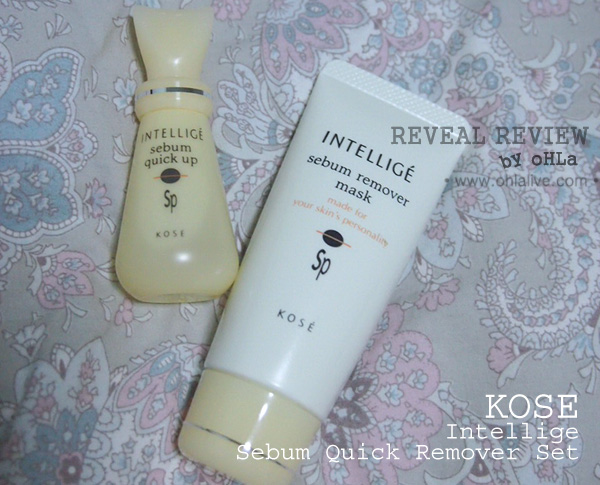 KOSE Intellige Sebum Quick Remover Set