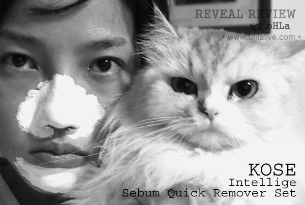 Kose Intellige Sebum Quick Remover Set