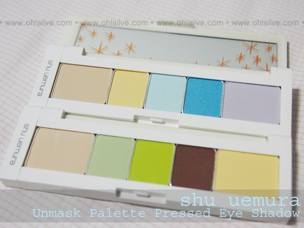 SHUUEMURA Unmask Eye Palette - both