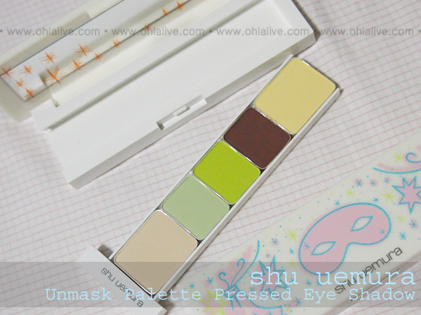 SHUUEMURA Unmask Eye Palette - inside