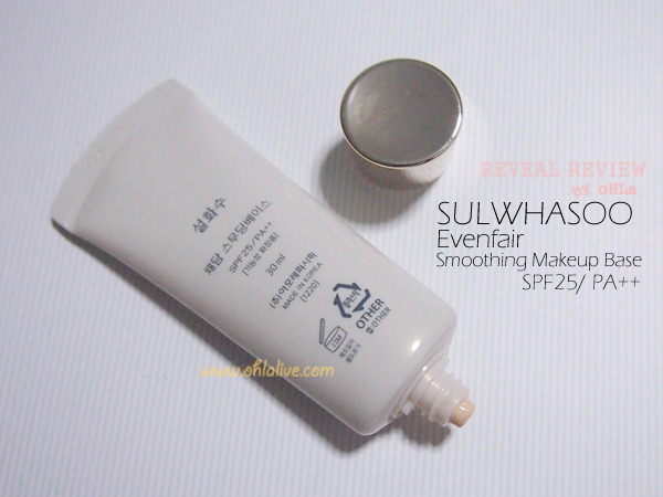 SULWHASOO Evenfair Smoothing Makeup Base - back