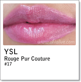 YSL Rouge Pur Couture 17