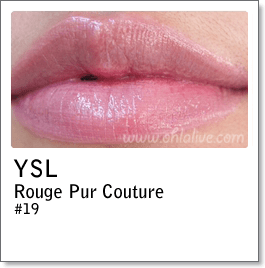 YSL Rouge Pur Couture 19