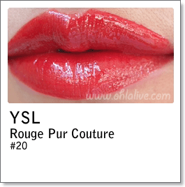 YSL Rouge Pur Couture 20