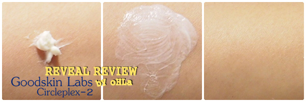 GOODSKIN LABS Circleplex2 -  night on skin