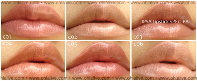ipsa lipstick spf12 - C