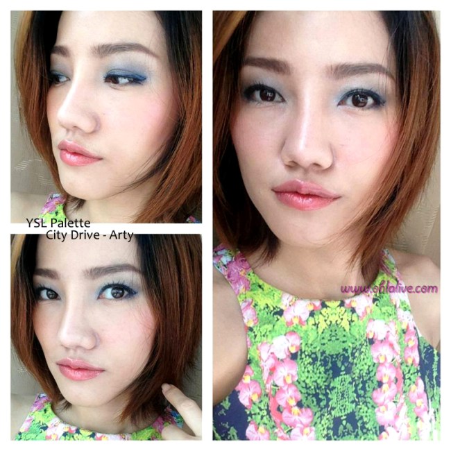 YSL Palette 2013 City Drive Arty - look