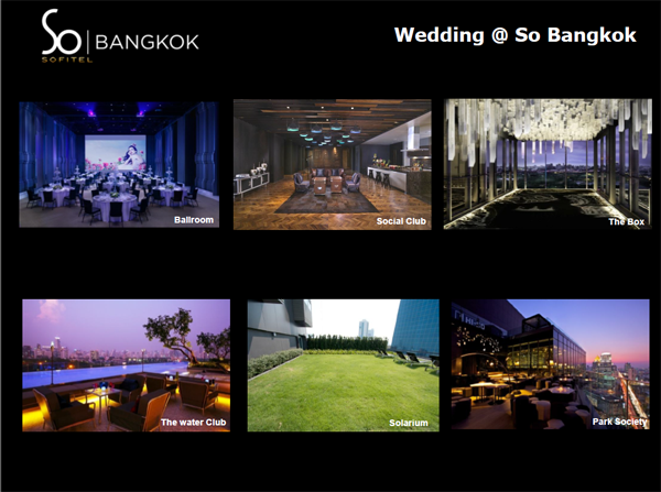 ภาพตัวอย่างสถานที่ cr. Sofitel So Bangkok