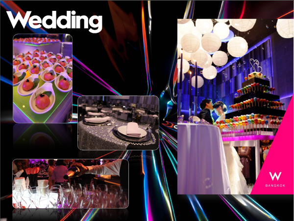 ภาพตัวอย่างการจัดงาน cr. W Hotel Bangkok 
