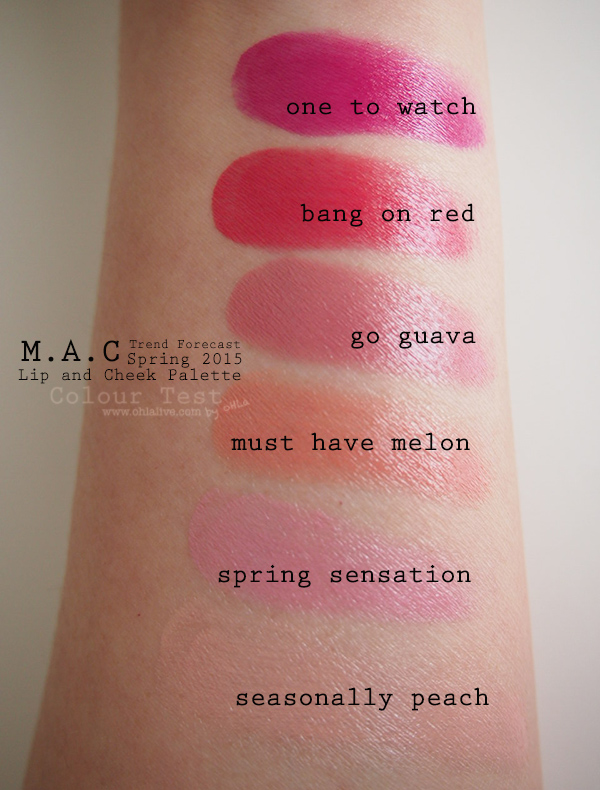 M.A.C SS 2015 Palette
