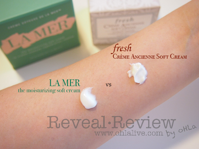 lamer vs fresh soft cream